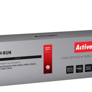 Activejet tonerio kasetė ATH-87N (pakaitinė HP 87A CF287A; Supreme; 9000 puslapių; juoda)