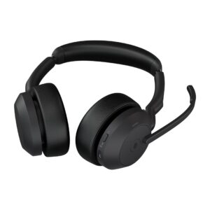 Jabra Evolve2 55 Laisvų rankų įranga Bevielis Su lankeliu Biuras / skambučių centras C tipo USB Bluetooth Įkrovimo stovas - Image 3