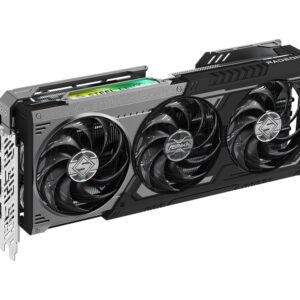 ASRock AMD Radeon™ RX 9070 XT Steel Legend Dark 16GB vaizdo plokštė - Image 3