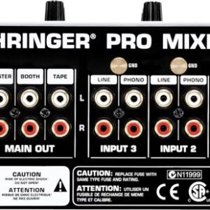 Behringer DX626 DJ valdiklis 3 kanalai Pilka - Image 3