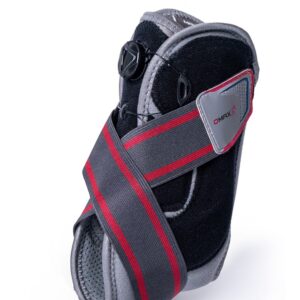 Čiurnos sąnario ortozė „Malleomax Pro” O-1161/L REHAFUND, pilka-raudona - Image 2