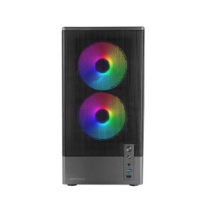 TACENS MARS MC-ONYX 3xARGB mATX – korpusas/korpusai - Image 3