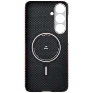 Dėklas PITAKA Moonrise Tactile Woven MagSafe for Samsung Galaxy S25 sunset - Image 8