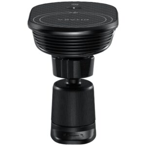 Car mount with wireless charger PITAKA MagEZ Pro 2 Qi2 15W NFC MagSafe juodos spalvos pilkos spalvos - Image 4