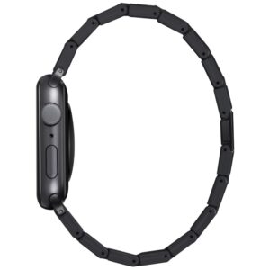 Band PITAKA Carbon Fiber Retro for Apple Watch 1/2/3/4/5/6/7/8/9/10/SE/Ultra/Ultra2 black grey - Image 2