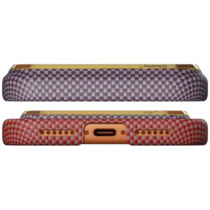 Dėklas PITAKA Edge dėklas California Dream 02 skirtas Apple iPhone 17 Pro Max sunset - Image 4
