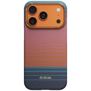 Dėklas PITAKA Edge dėklas California Dream 04 skirtas Apple iPhone 17 Pro sunset - Image 2