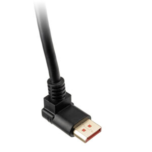 InLine 8K (UHD-2) DisplayPort Kabel, nach unten gewinkelt, schwarz - 3m - Image 2