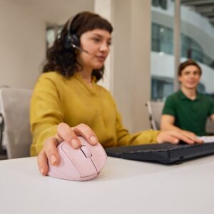 HP Tilt Ergo PNK MSE 720M EMEA-INTL EN L kompiuterio pelė Namo Dešinės rankos RD belaidis ryšys + „Bluetooth“ 6000 DPI - Image 3