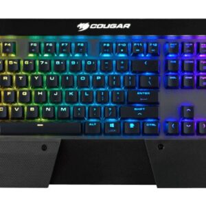 COUGAR CGR-Attack-X3-RGB klaviatūra Žaidimams USB QWERTY Anglų Juoda - Image 1