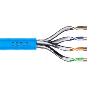 Digitus DK-1624-A-VH-5 tinklo kabelis Šviesiai mėlyna 500 m Cat6a U/FTP (STP)