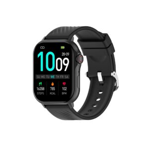 Denver Smartwatch Schwarz 5,41 cm (2.13") AMOLED Skaitmeninis Lietimui jautrus ekranas Juoda GPS (palydovinis)