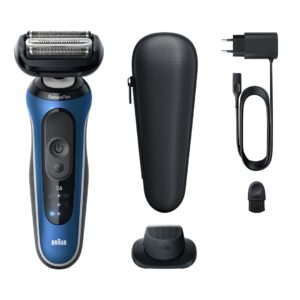 Braun Series 6 62-B1200S Skustuvas Apkarpymo mašinėlė Mėlyna - Image 1