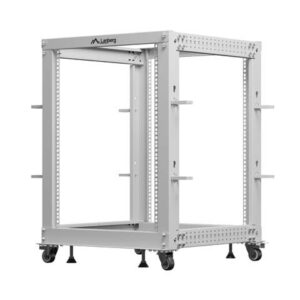 ATVIRAS RACK 19" 15U 600X600-1100 REGULIUOJAMAS PILKAS LANBERG - Image 2