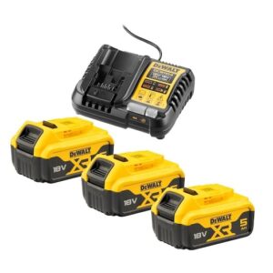 DeWALT DCB1104P3-QW elektrinio įrankio baterija arba įkroviklis Akumuliatoriaus ir įkroviklio rinkinys