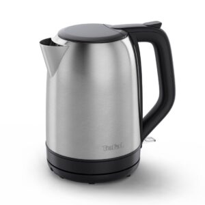 Tefal Subito KO5S0DE0 elektrinis virdulys 1,7 L 2400 W Juoda, Nerūdijančiojo plieno