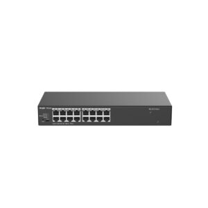 Ruijie Networks RG-ES116G-L tinklo komutatorius Ne-valdomas L2 Gigabit Ethernet (10/100/1000) Juoda - Image 2
