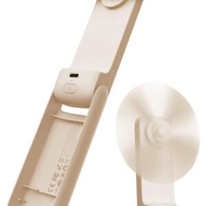 AECOOLY Pocket 01 Sulankstomas nešiojamas rankinis ventiliatorius, smėlio spalvos - Image 1