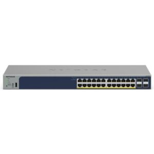NETGEAR GS728TPP Valdomas L2/L3/L4 Gigabit Ethernet (10/100/1000) Maitinimas per Eternetą (PoE) Pilka - Image 3