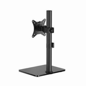 Gembird MS-D1ST-03 Monitoriaus stalo stovas, pilnai judantis, 17"-32", juodas - Image 3