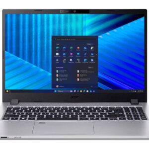 Acer TravelMate P2 TMP215-75-G2-TCO-58LW Intel Core Ultra 5 125H Knyginis kompiuteris 39,6 cm (15.6") „Full HD“ 16 GB DDR5-SDRAM 512 GB SSD Wi-Fi 6 (802.11ax) Windows 11 Pro Sidabras