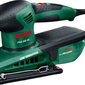 Bosch PSS 200 AC Orbitinis šlifuoklis 24000 OPM Juoda, Žalia 200 W - Image 1