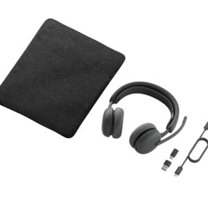 Logitech Zone Wireless 2 ES Laisvų rankų įranga Bevielis Su lankeliu Business/Everyday C tipo USB Bluetooth Grafitas - Image 2