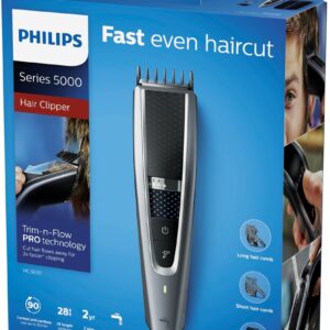 Philips 5000 series „Trim-n-Flow PRO“ technologija, plaunama plaukų kirpimo mašinėlė - Image 2