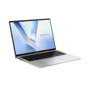 ASUS Vivobook 16 X1607CA-MB059 Copilot+ PC Intel Core Ultra 5 225H Knyginis kompiuteris 40,6 cm (16") WUXGA 16 GB DDR5-SDRAM 512 GB SSD Wi-Fi 6 (802.11ax) No OS Sidabras - Image 2