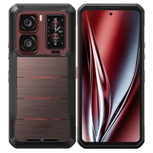 Oukitel WP300 6.8" Smartphone Dual SIM Android 15 5G USB Type-C 12 GB 512 GB 16000 mAh Raudonas