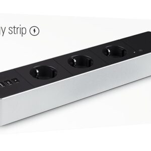 Eve Energy Strip Juoda, Balta 3 AC išvestis(ys / čių) 120-230 V 1,9 m