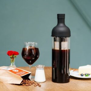 „Cold Brew“ butelis su filtru, 750 ml, „HARIO“, juodas - Image 2