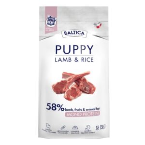 BALTICA Nutraceutic Puppy Lamb with rice Mono - sausas maistas šunims - 3kg