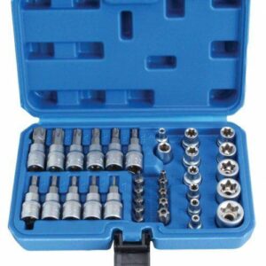 SATRA TORX galvučių rinkinys 3/8" 24 vnt.