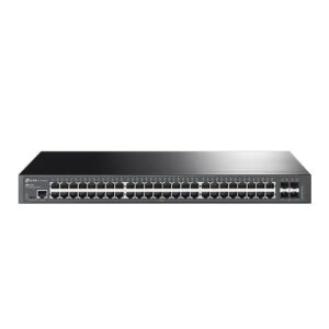 TP-Link JetStream TL-SG3452X tinklo komutatorius Valdomas L2+ Gigabit Ethernet (10/100/1000) 1U Juoda