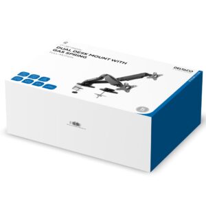 Deltaco ARM-1300 televizoriaus laikiklis 81,3 cm (32") Juoda - Image 3