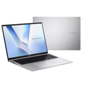 ASUS Vivobook 16 X1607CA-MB059 Copilot+ PC Intel Core Ultra 5 225H Knyginis kompiuteris 40,6 cm (16") WUXGA 16 GB DDR5-SDRAM 512 GB SSD Wi-Fi 6 (802.11ax) No OS Sidabras - Image 3