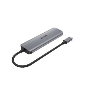 UNITEK H1107A sąsajos šakotuvas USB 3.2 Gen 1 (3.1 Gen 1) Type-A 5000 Mbit/ai Pilka - Image 2