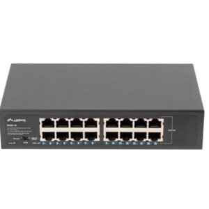 Lanberg RSGE-16 tinklo komutatorius Ne-valdomas Gigabit Ethernet (10/100/1000) 1U Juoda - Image 2