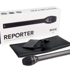 RØDE Reporter Juoda Interviu mikrofonas - Image 2