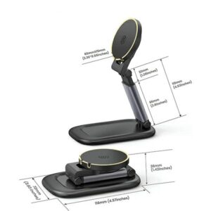 SODI Magnetic Stand BM-310 juodos spalvos MagSafe - Image 6