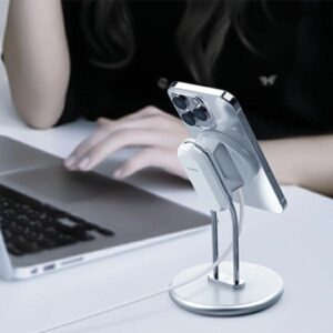 SODI Phone Stand SIM-300 sidabro spalvos MagSafe - Image 6