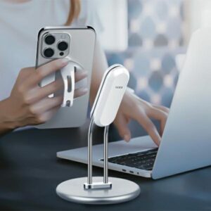 SODI Phone Stand SIM-300 sidabro spalvos MagSafe - Image 8