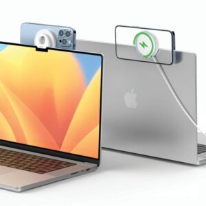SODI Magnetic Charging Mount for MacBook BM-300 baltos spalvos MagSafe - Image 4