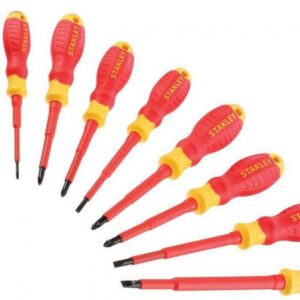 STANLEY ATSUKTUVŲ RINKINYS 10 vnt. VDE /PZ2+PH2+SL5+ĮTAMPOS TIKRINTUVAS/