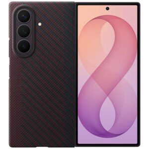 Dėklas Samsung Carbon Magnet skirtas Galaxy Z Fold8 Ultra red