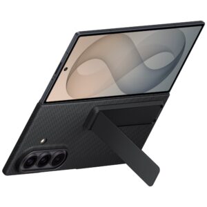 Dėklas Samsung Carbon Standing skirtas Galaxy Z Fold8 Ultra juodos spalvos - Image 3