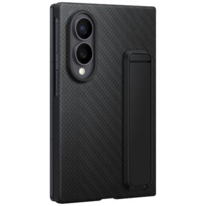 Dėklas Samsung Carbon Standing skirtas Galaxy Z Fold8 juodos spalvos