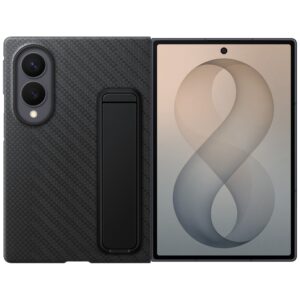 Dėklas Samsung Carbon Standing skirtas Galaxy Z Fold8 juodos spalvos - Image 4