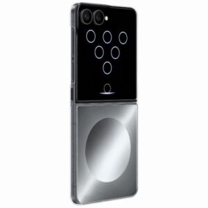 Dėklas Samsung Flipsuit skirtas Galaxy Z Flip8 pilkos spalvos - Image 2